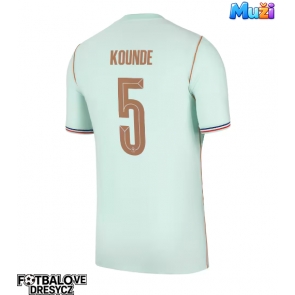 Francie Jules Kounde #5 Venkovní Dres MS 2026 Krátký Rukáv Francie Jules Kounde #5 Venkovní Dres MS 2026 Krátký Rukáv